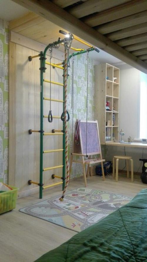 Просторная детская для кати и Олега, а вернее, для их замечательных детишек - кости и Алены! 01