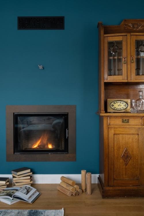 Современная классика, лофт и винтаж: эффектный интерьер трешки 74 м. 04