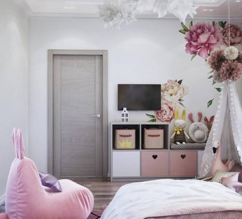 Нежная комната для девочки. 01