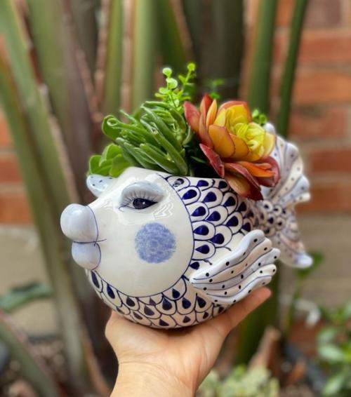 Эти забавные кашпо станут отличным подарком для любителей растений. 06
