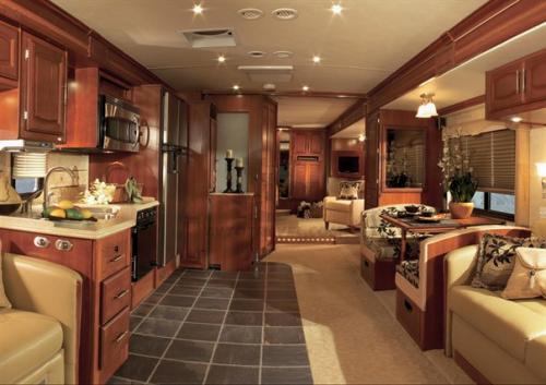 Американские дома на колесах - это просто дворцы. 04