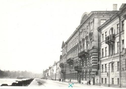 Квартира М. и. Чайковского и Конради в доме Н. и. яфа.