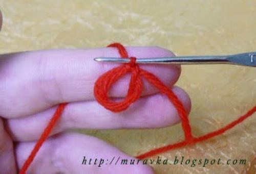 Клубничная мечта.  Мастер-класс на пальцах. 01