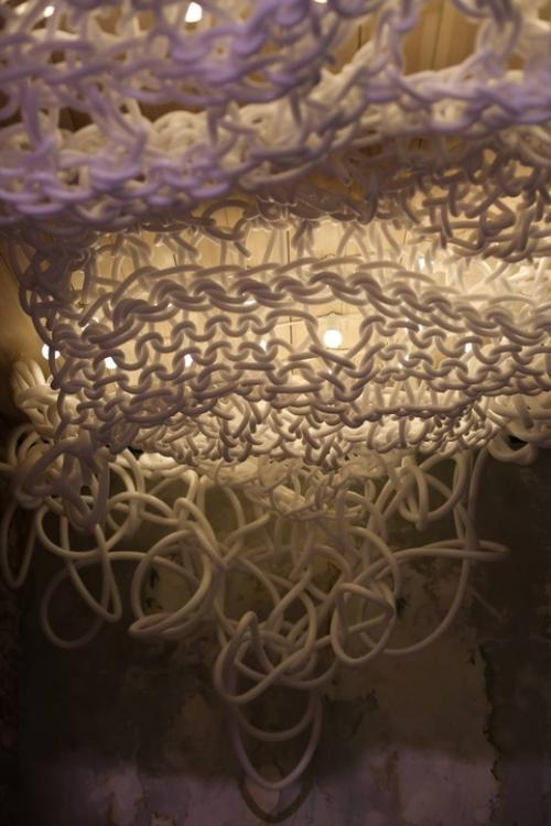 На дизайн - заводе Флакон теперь есть два места с моими вилатажными скульптурами: пена морская в пространстве @Barbus. 03