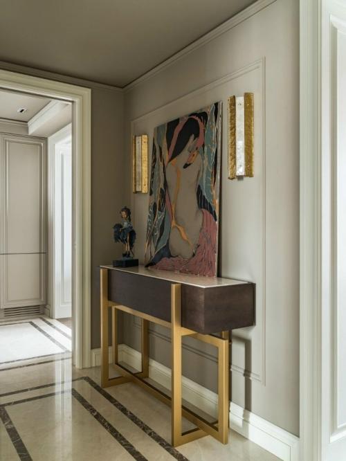 Реализованный интерьер квартиры, площадью 78 кв. 04