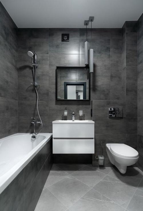 Лаконичный, стильный интерьер квартиры площадью 44 кв. 08