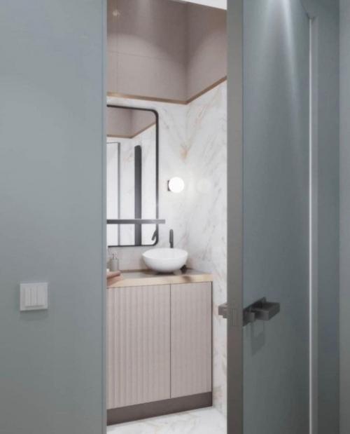 Немного фантазии и замечательный интерьер квартиры - студии готов! 03