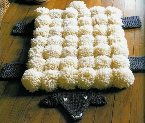 Оригинальные коврики своими руками. 04