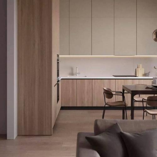 Кухня - гостиная площадью 23 кв. 02