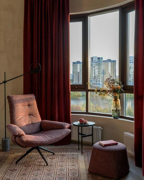 Реализованный интерьер квартиры для семейной пары, в Тюмени. 02