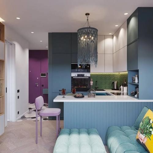 Дизайн интерьера небольшой квартиры. 03