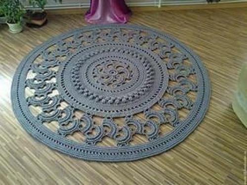 Оригинальные коврики своими руками. 06