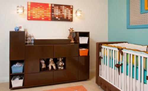 Пеленальный столик или комод - мы решаем дилемму для интерьера детской комнаты. 07
