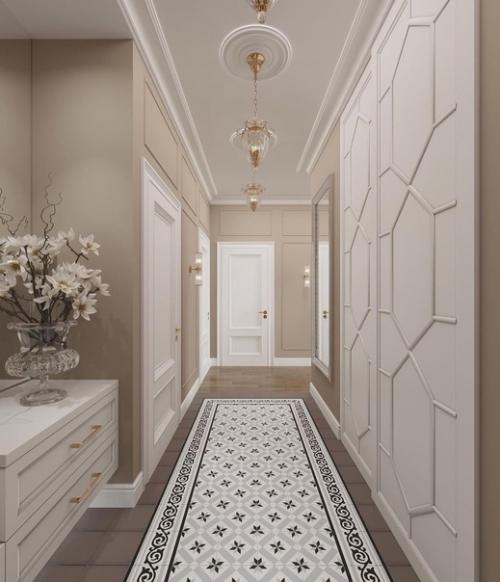 На фото представлены три варианта обустройства прихожей. 01