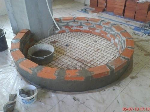 Удивительная работа!  Кажется, получилось очень красиво и второй такой душевой точно не встретишь. 01