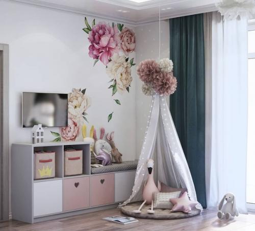 Нежная комната для девочки.