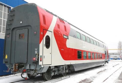 Современные двухэтажные вагоны ТВЗ уже минимум три рестайлинга пережили! 01