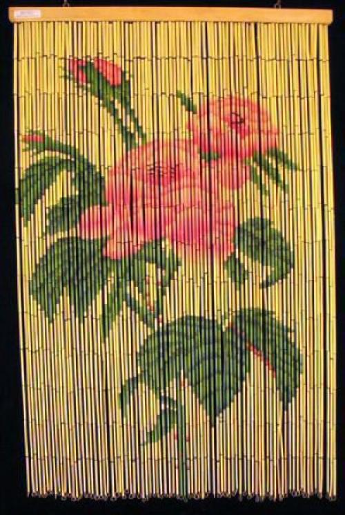 Дверные занавесы из бамбуковых палочек. 02