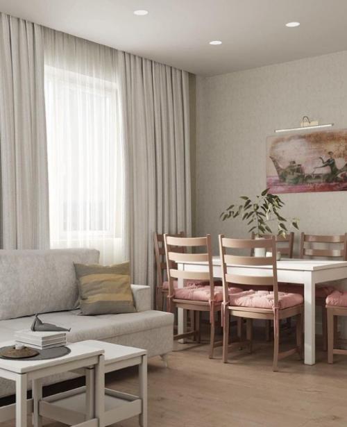 Просторная кухня - гостиная. 02