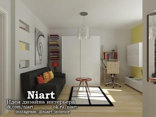 1-Но комнатная квартира - студия 29, 09 кв. 02