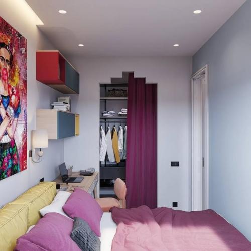 Дизайн интерьера небольшой квартиры. 01