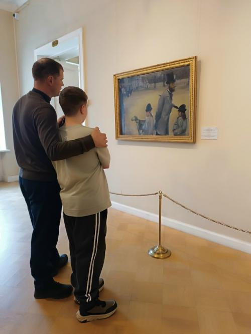 Мало кто знает, что напротив эрмитажа есть замечательный современный музей главного штаба. 03