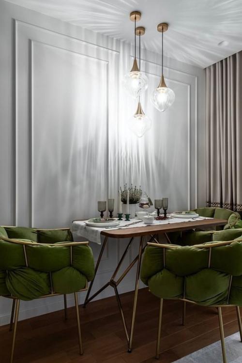 Интерьер мечты в подарок маме: квартира в стиле вневременной классики. 01