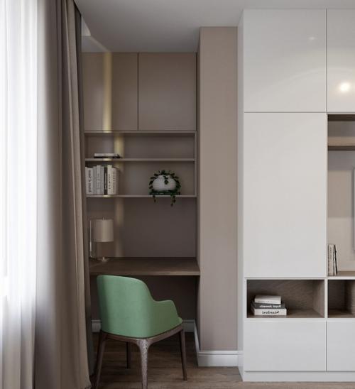 Спальня с гардеробной. 01