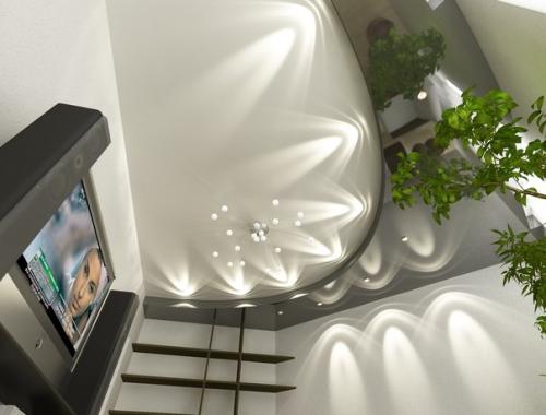 Многоуровневые потолки.  Многоуровневые потолки - это отличный способ украшения и разграничения жилого пространства. 04