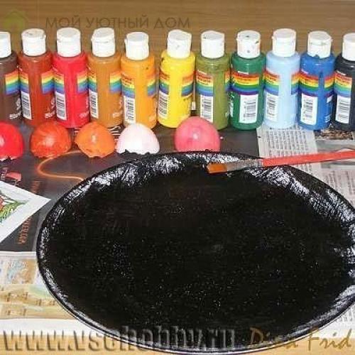 Мозаика из яичной скорлупы. 01