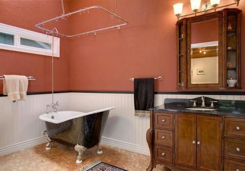 Пробковое покрытие в интерьере. 04