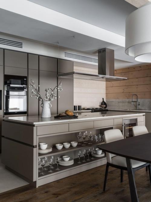 Реализованный интерьер загородного дома, площадью 575, 5 кв. 01