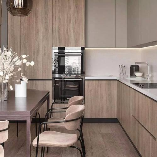 Кухня - гостиная площадью 23 кв. 01