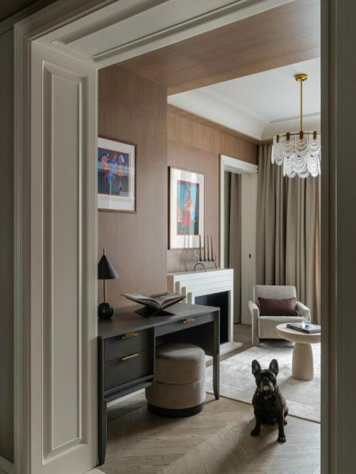 Реализованный интерьер квартиры, площадью 78 кв. 01