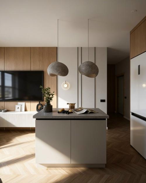 Тёплый, спокойный интерьер вообще не напрягает, нет ощущения вылизанного шоурума! 03