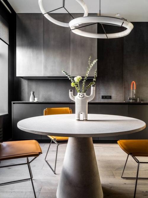 Утончённая двухкомнатная квартира для молодого человека. 06