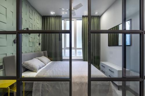 Лаконичный, стильный интерьер квартиры площадью 44 кв. 04