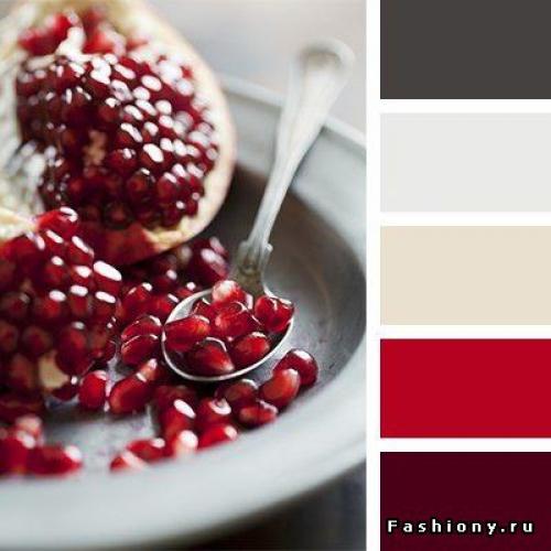 С какими цветами сочетается бордовый в интерьере? 05