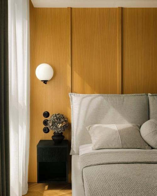 Интерьер квартиры, вдохновленной природой, для молодого путешественника. 06