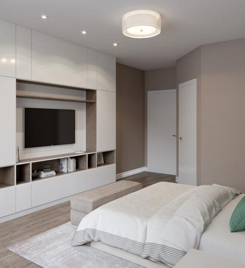 Спальня с гардеробной. 03