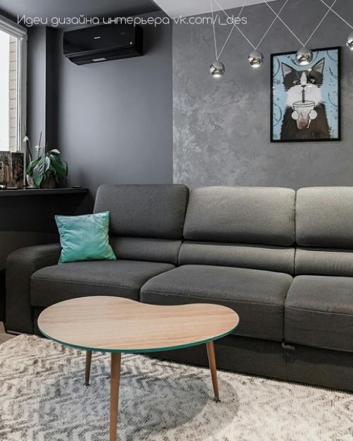 Реализация проекта кухни - гостиной. 04