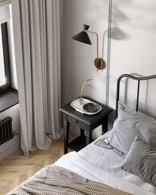 Парижская атмосфера в московской однокомнатной квартире. 09