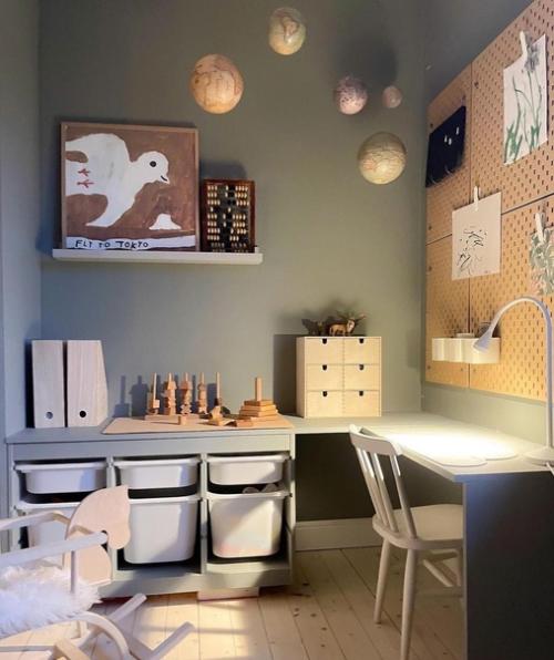 Идея интерьера детской комнаты. 04