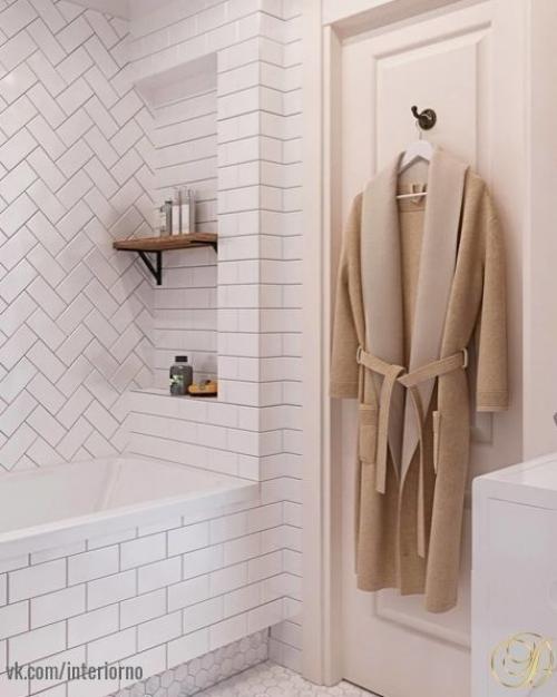 Хотелось ванную комнату в белых тонах. 02