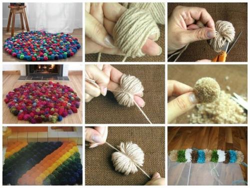 Оригинальные коврики своими руками. 01