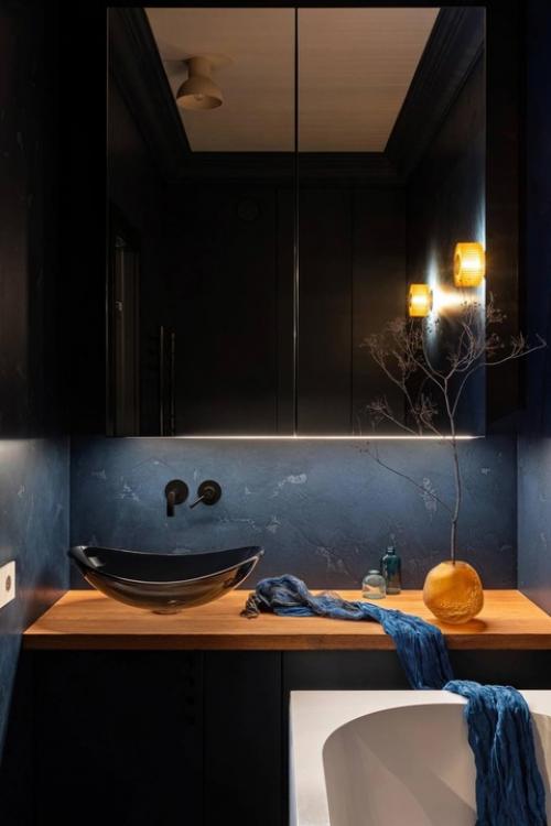 Квартира в Минске, оформленная в стиле голландского синего. 05