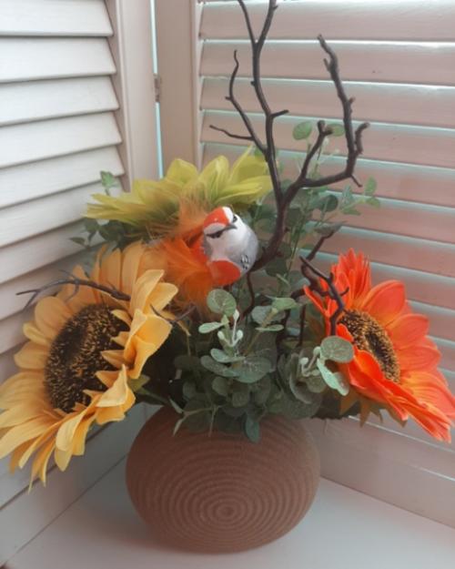 Подсолнухи.  Осколки солнечного дня. 03