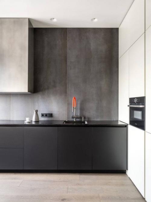 Утончённая двухкомнатная квартира для молодого человека. 09