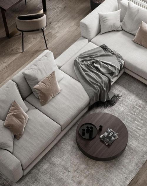 Просторная квартира. В современном стиле. 01