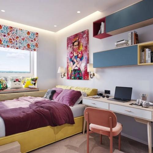 Дизайн интерьера небольшой квартиры. 04